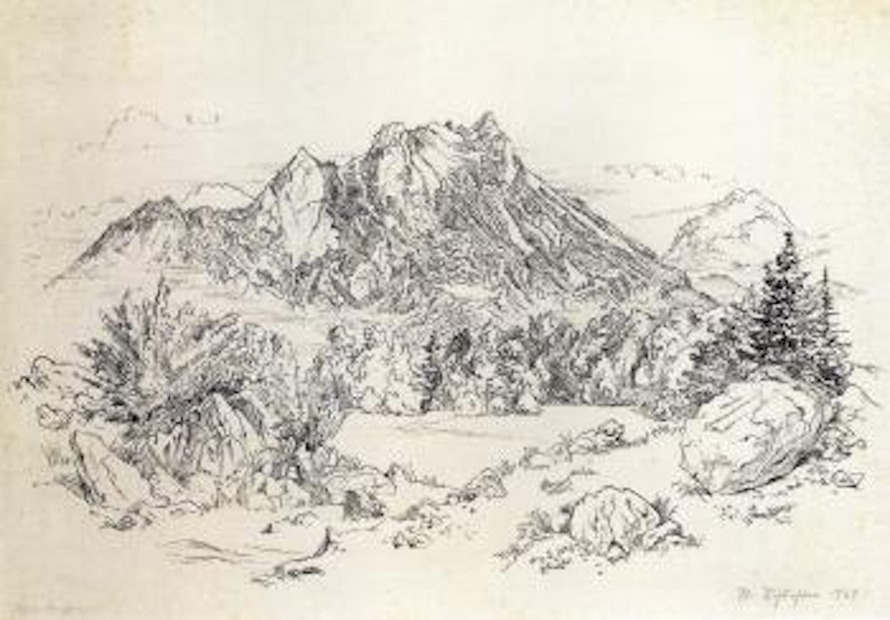 Schone Bergformen by Rudolf Schlichter