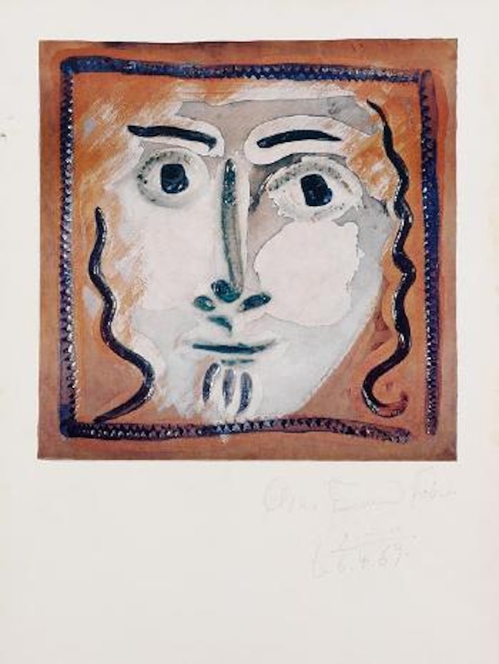 Picasso, 50 neue Original-Tonreliefs by Pablo Picasso