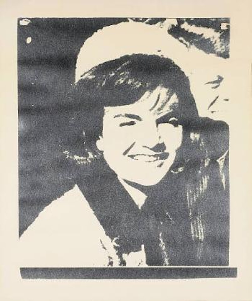 Jacqueline Kennedy I (Jackie I), from 11 Pop Artists I by Andy Warhol