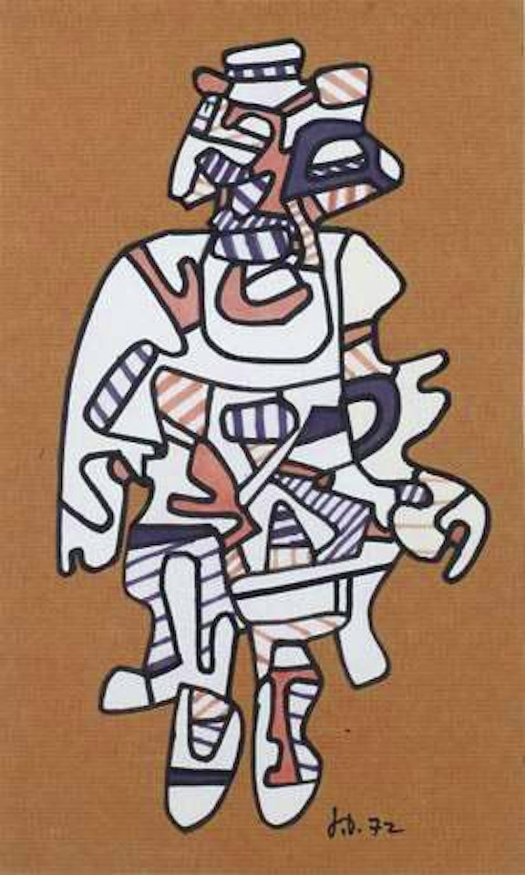 Personnage by Jean Dubuffet