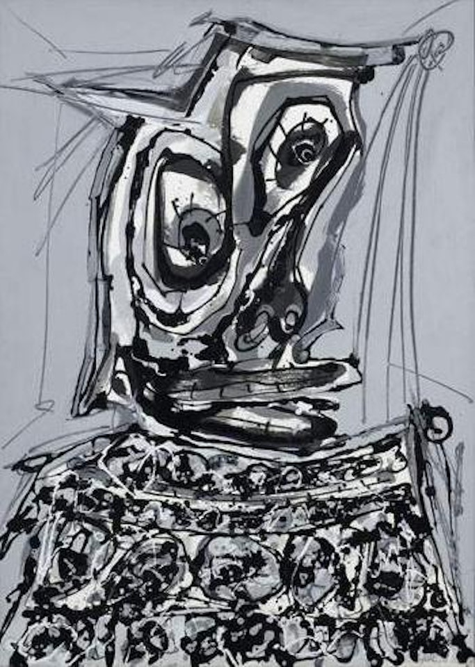 Dona by Antonio Saura
