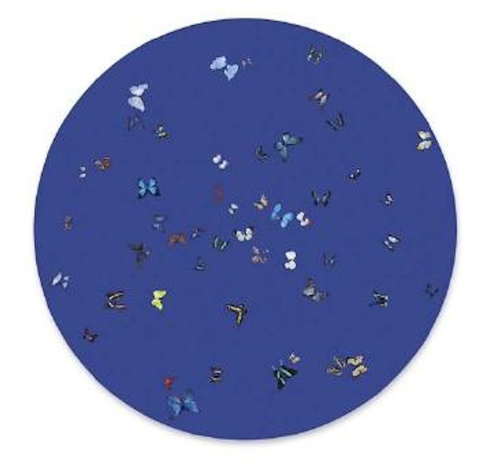 Lavender Blue by Damien Hirst