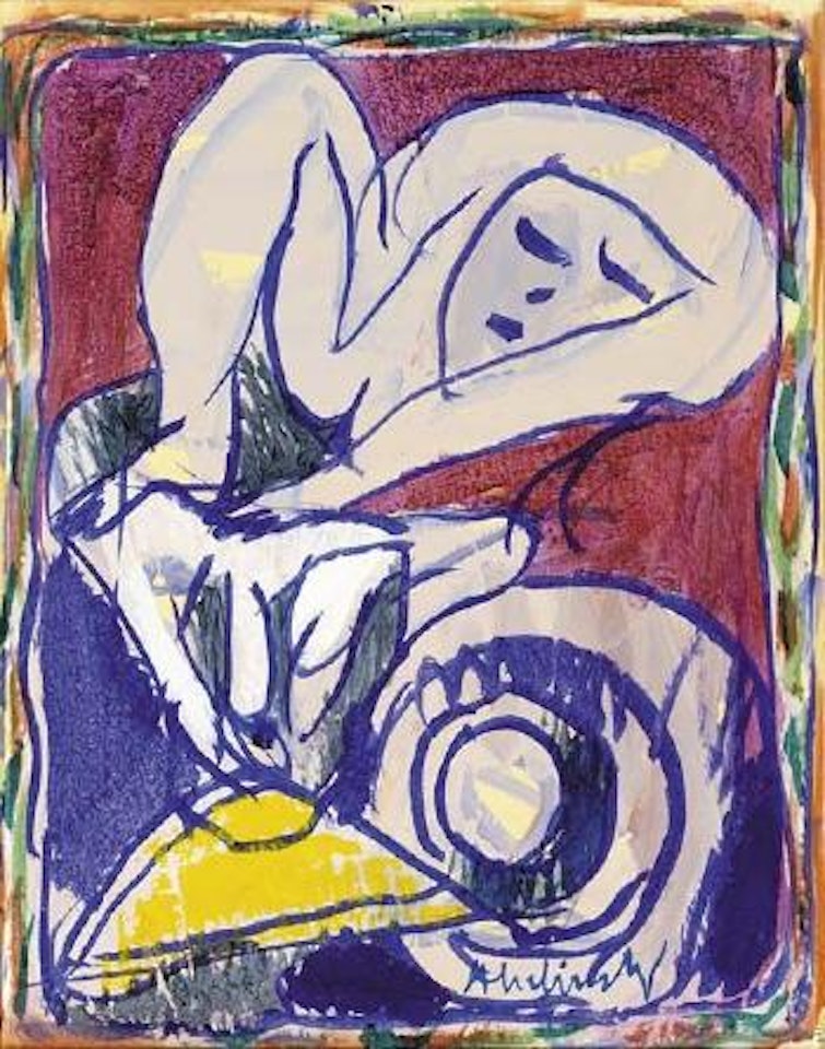 Dans la majorite de cas by Pierre Alechinsky