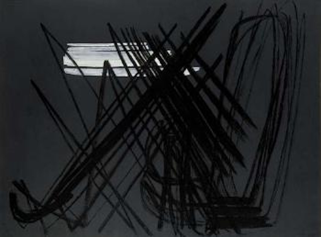 T 1952-3 by Hans Hartung