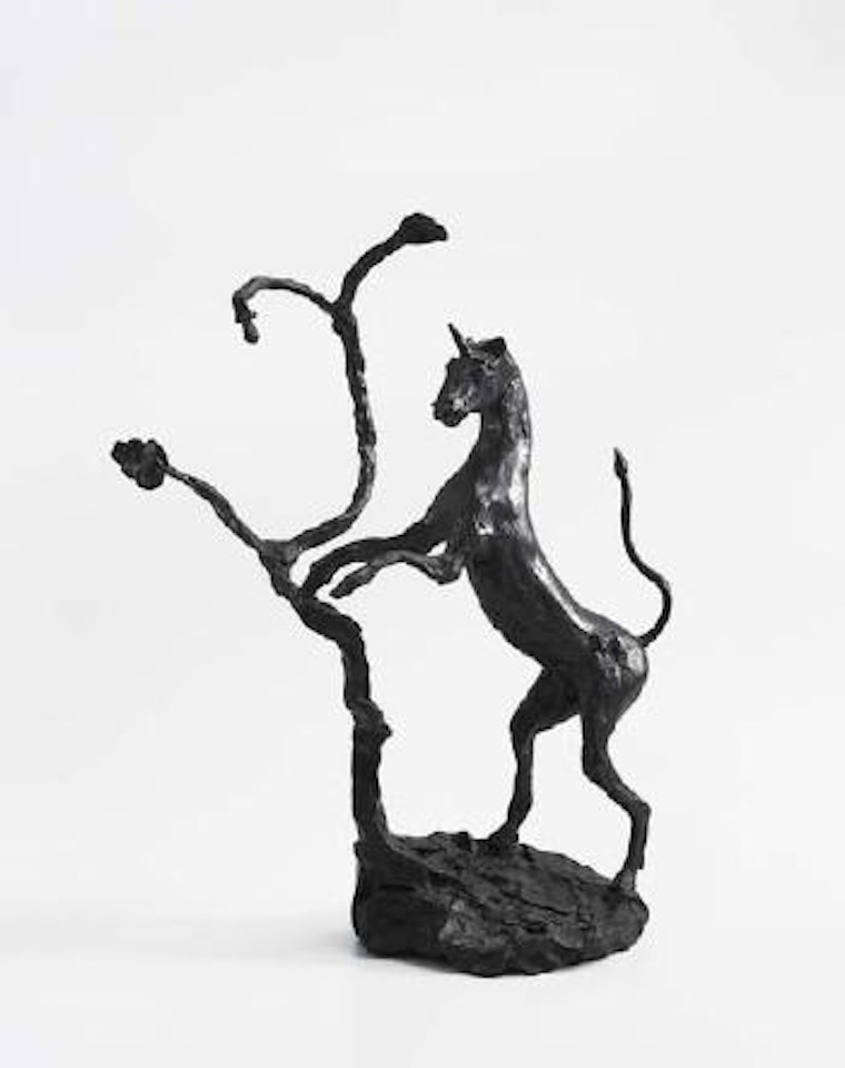 Unicorn and Oak Tree by Barry Flanagan