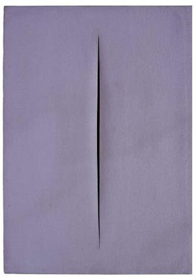 Concetto Spaziale, Attese by Lucio Fontana