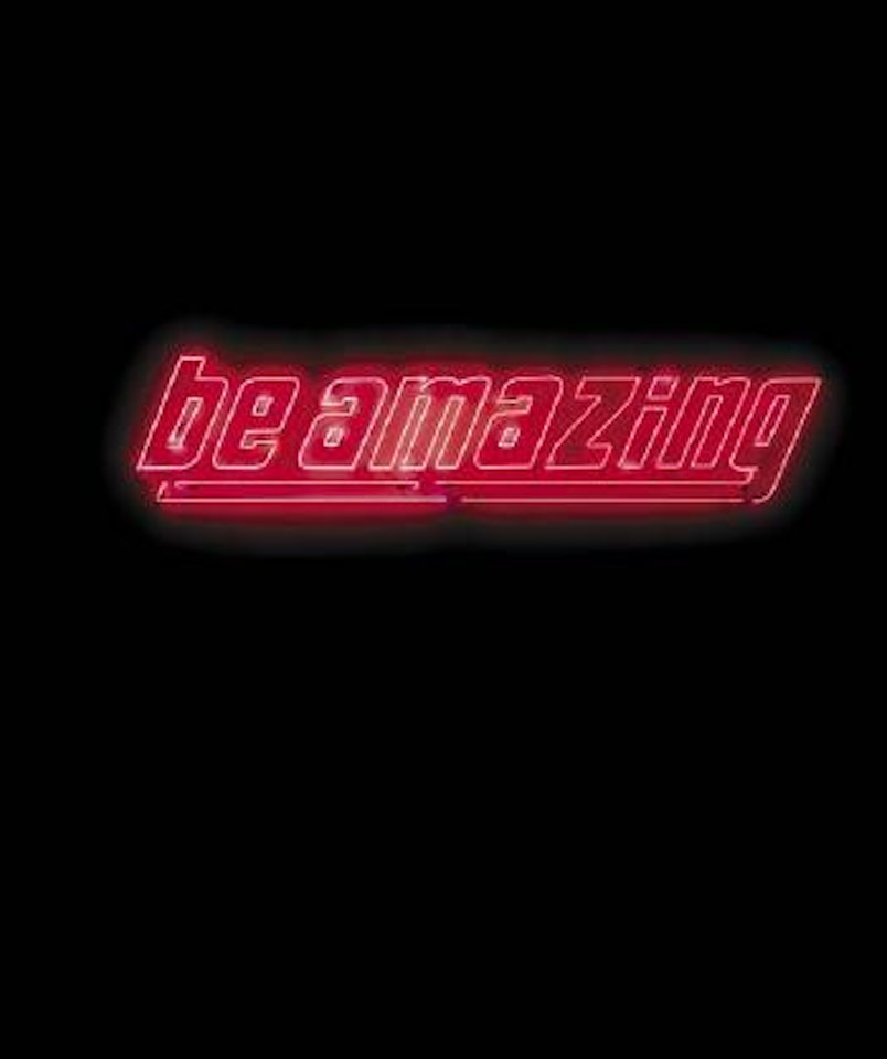 Be Amazing by Sylvie Fleury