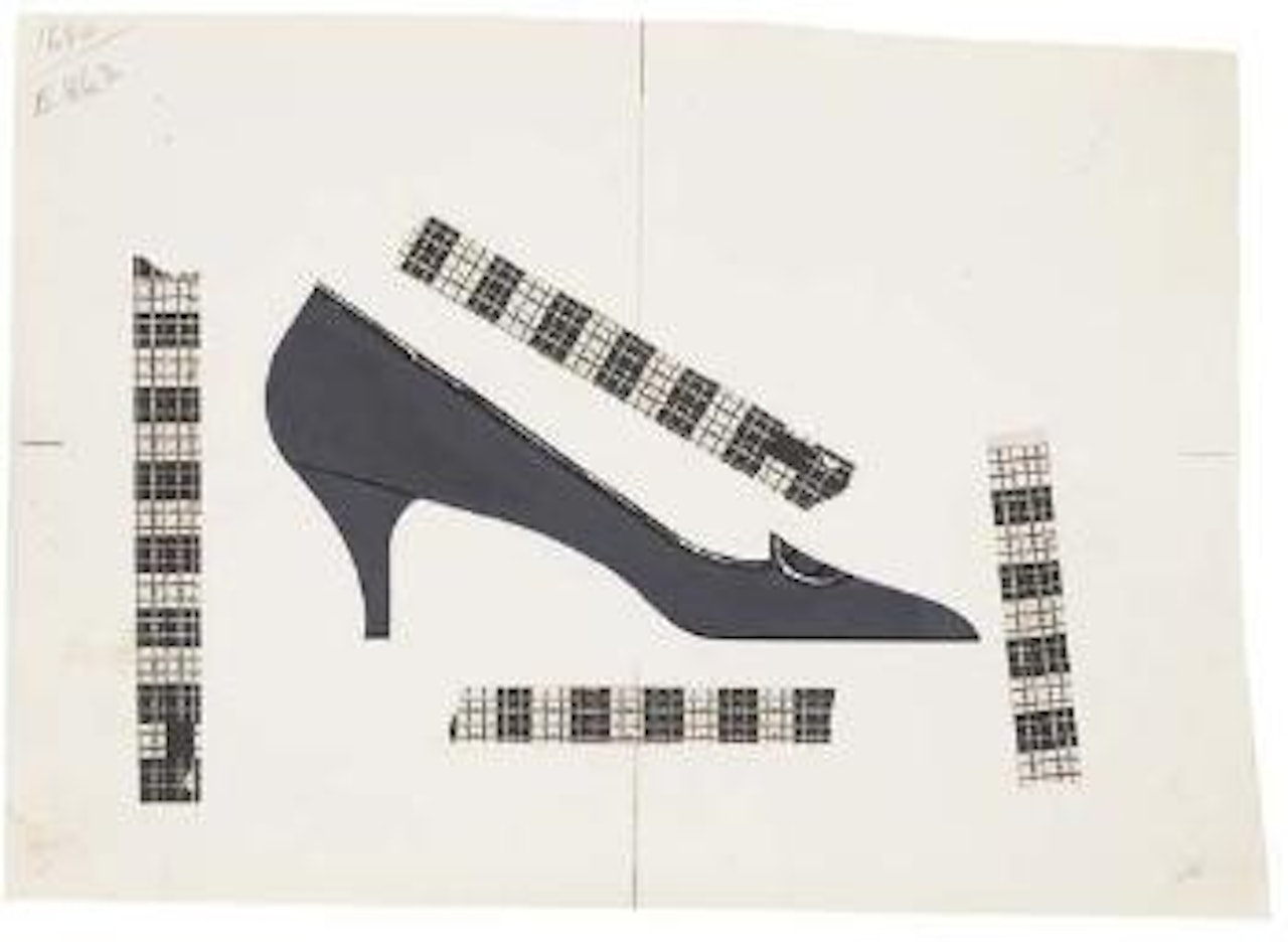 Shoe by Andy Warhol