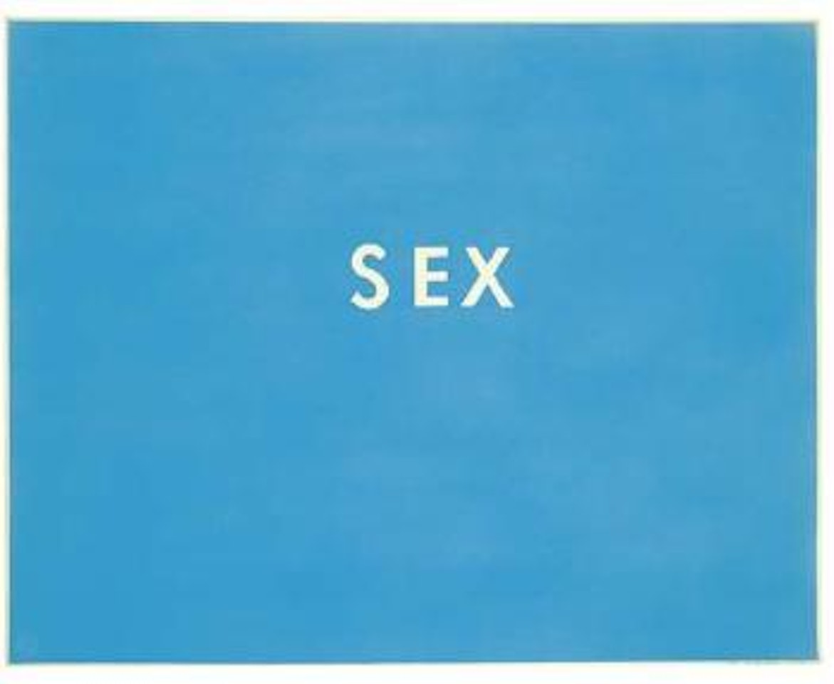 Sex by Ed Ruscha