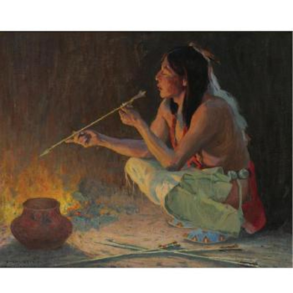 The Arrow Maker by E. Irving Couse