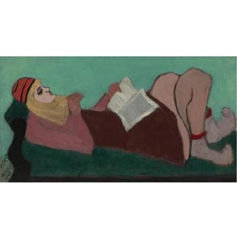 March Relaxed by Milton Avery