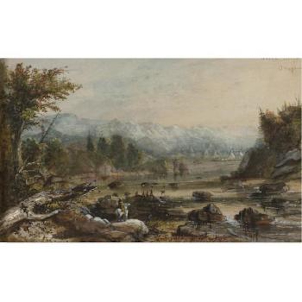 Green River, Oregon by Alfred Jacob Miller
