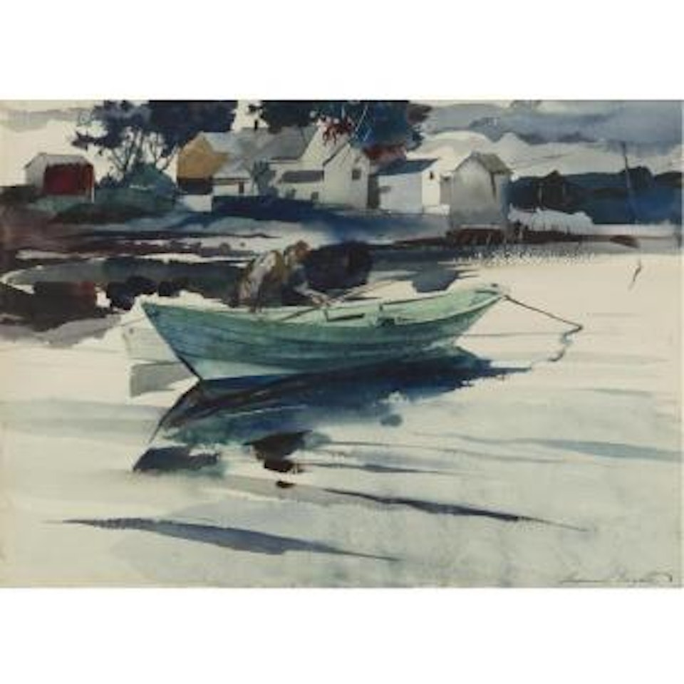 The Green Dory by Andrew Wyeth