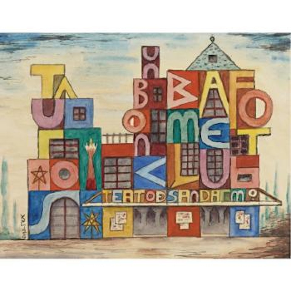 Proyecto Ciudad by Alejandro Xul Solar