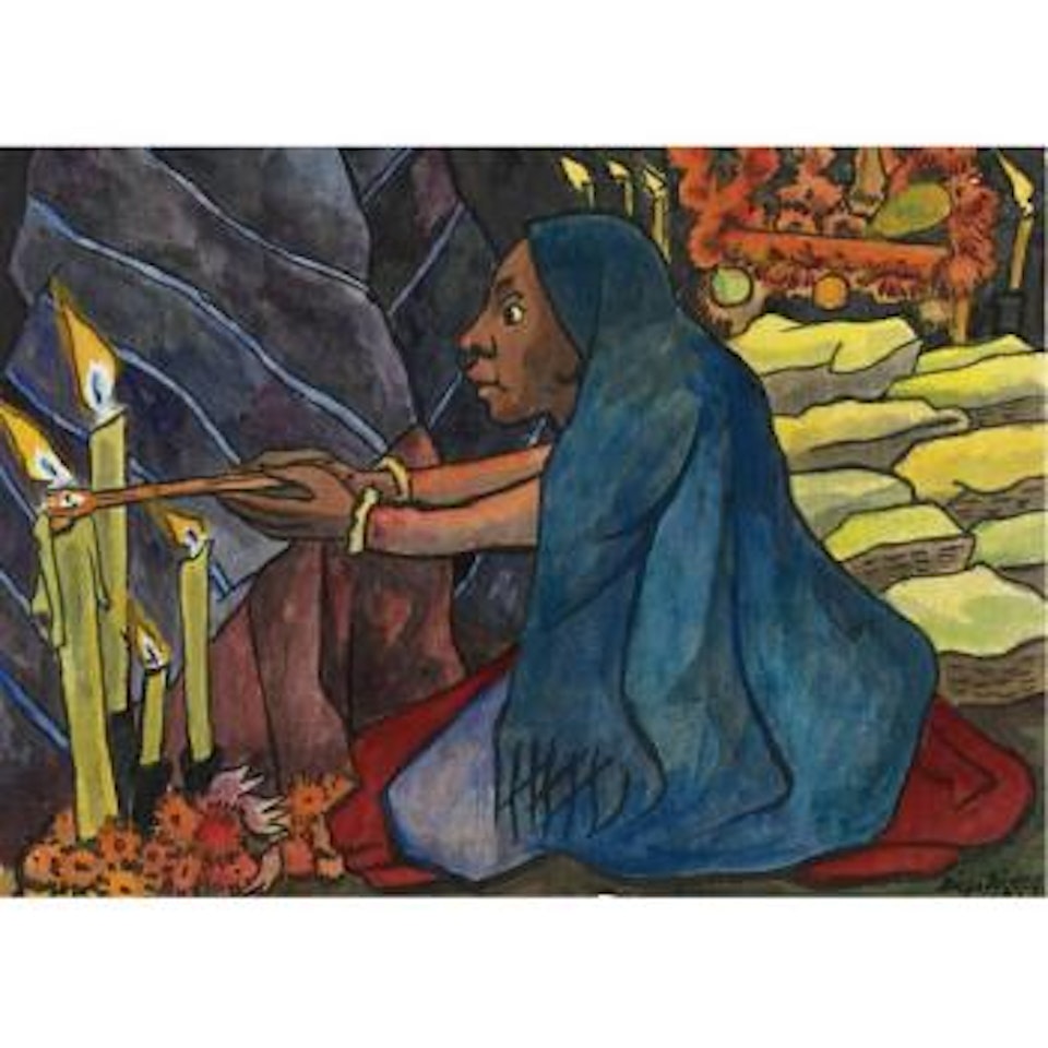 La Ofrenda (The Offering) by Diego Rivera