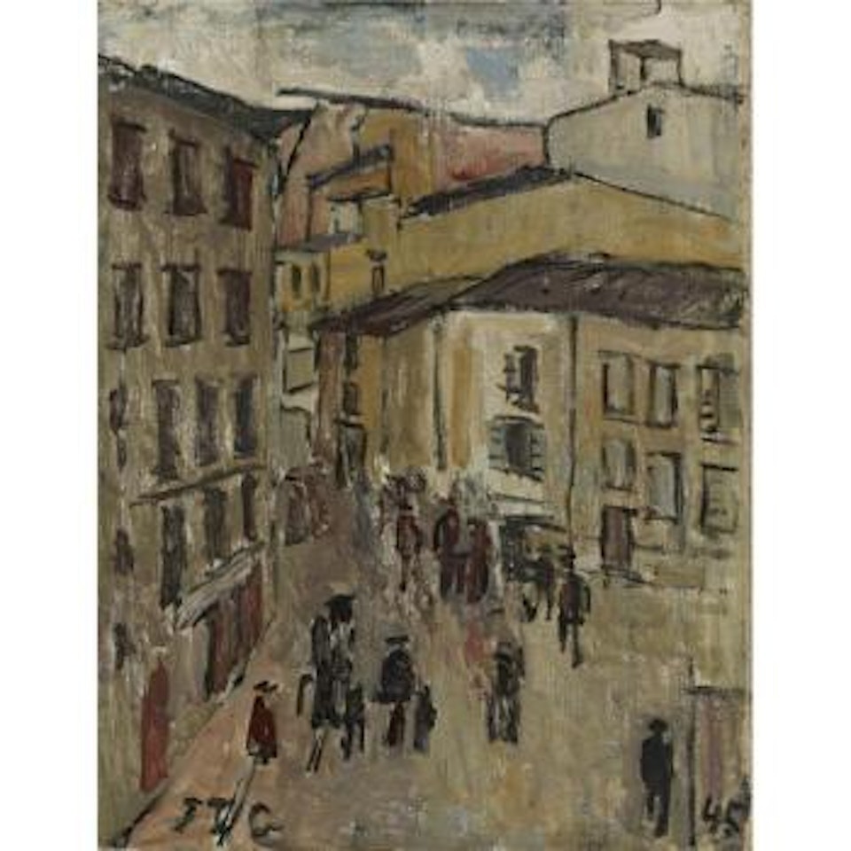 Paisaje De Florencia by Joaquín Torres-García