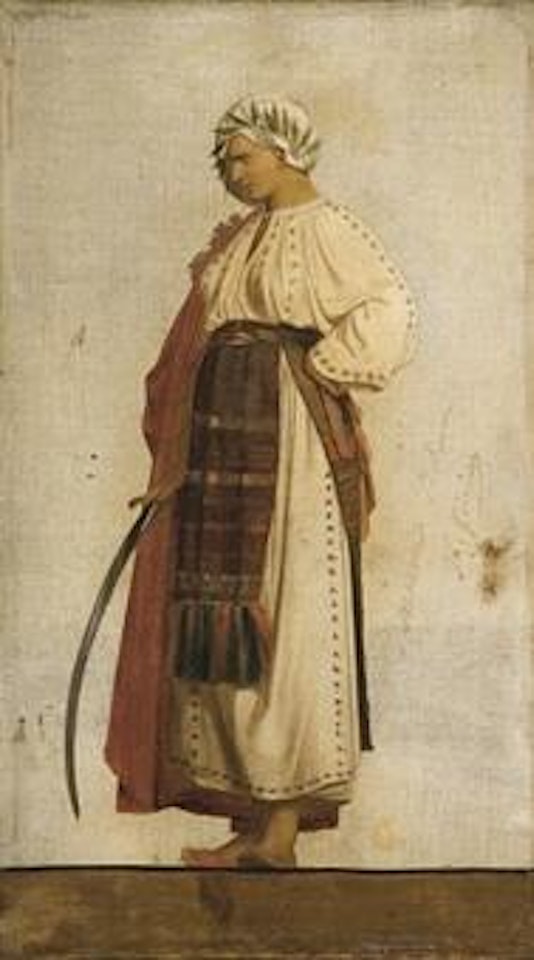 Personnage symbolisant la Turquie by Jean Léon Gérome