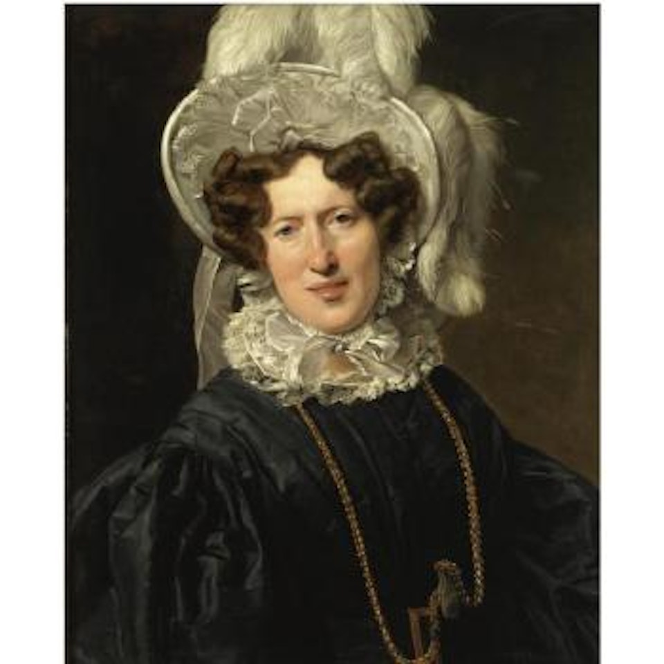 Bildnis Der Frau Wartfeld (Portrait Of Mrs Wartfeld) by Ferdinand Georg Waldmüller