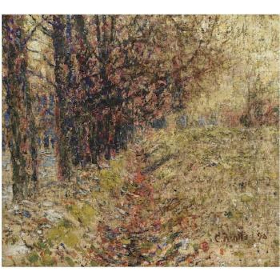 Weimarer Graben (Near Weimar) by Christian Rohlfs