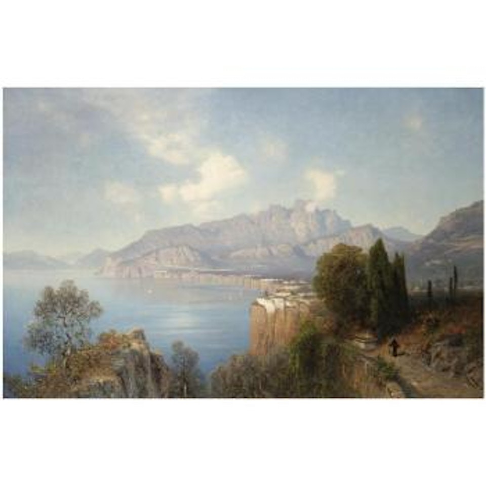 Sorrento (View Of Sorrento) by Oswald Achenbach
