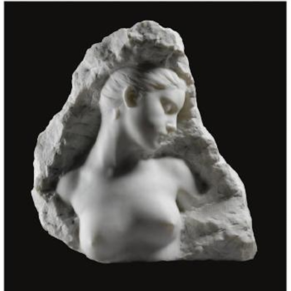 A Bust Of Volubilis by Alfred Boucher