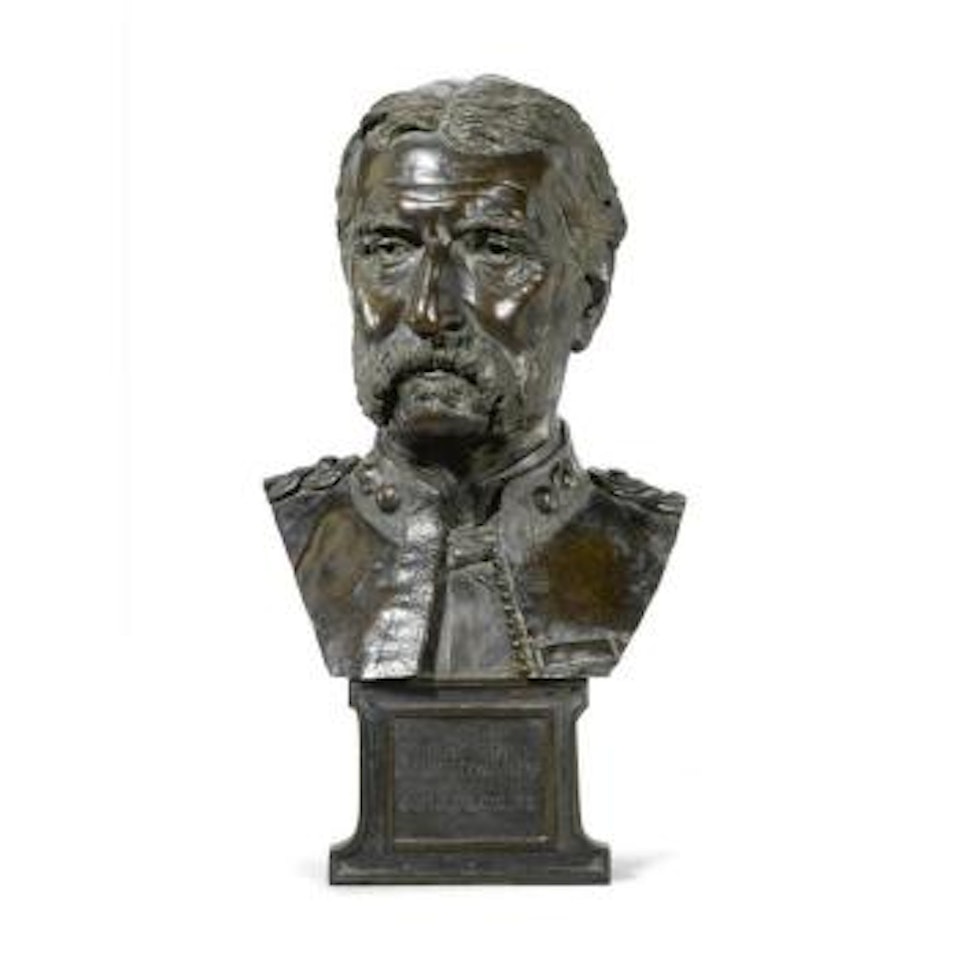 A Bust Of Sir Andrew Clarke (1824-1902) by Edward Onslow Ford