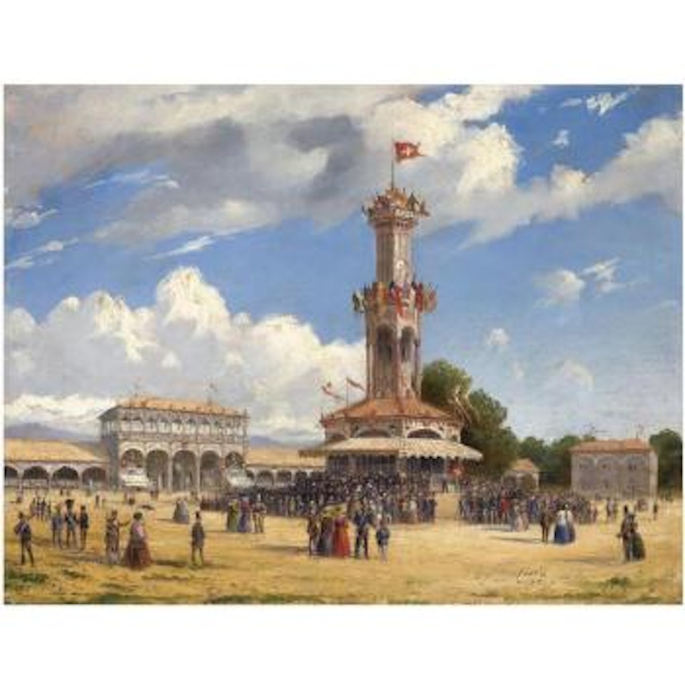 The Tir Federal, Geneva by Carlo Bossoli