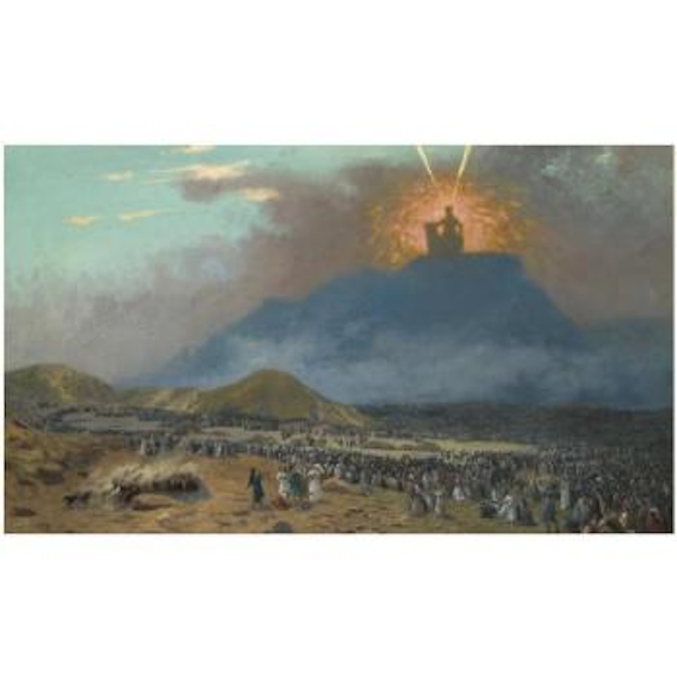 Moses On Mount Sinai by Jean Léon Gérome