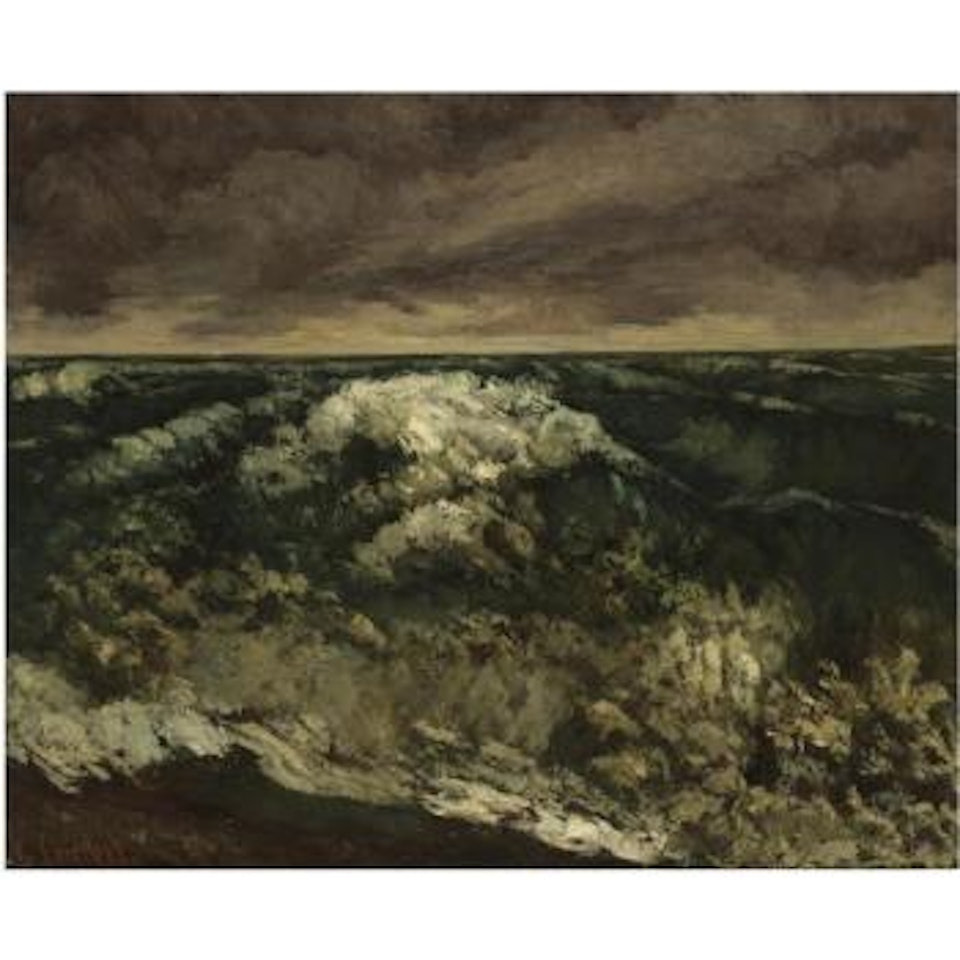 La Vague by Gustave Courbet
