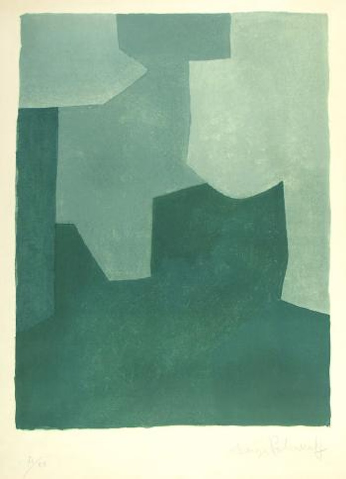 Composition verte by Serge Poliakoff