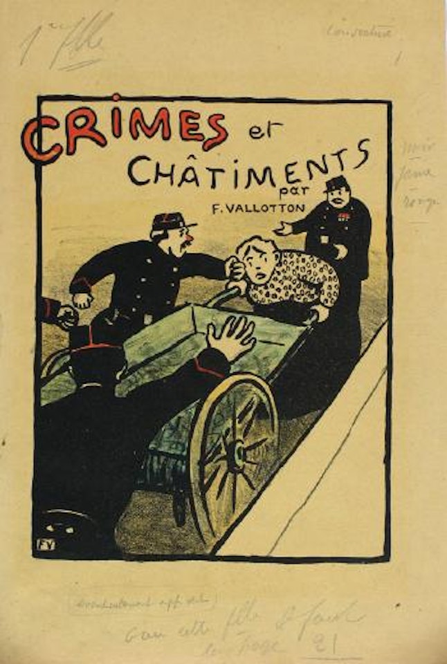 Couverture zu 'Crimes et Chatiments' by Félix Vallotton
