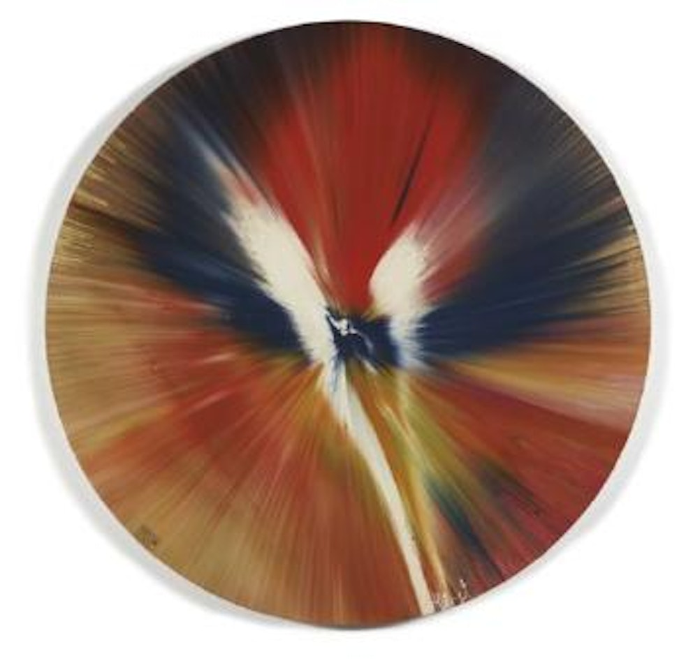 Beautiful Asthma, Abestosis the Light at the End of the Tunnel No Use Crying Over Spilt Milk Painting by Damien Hirst