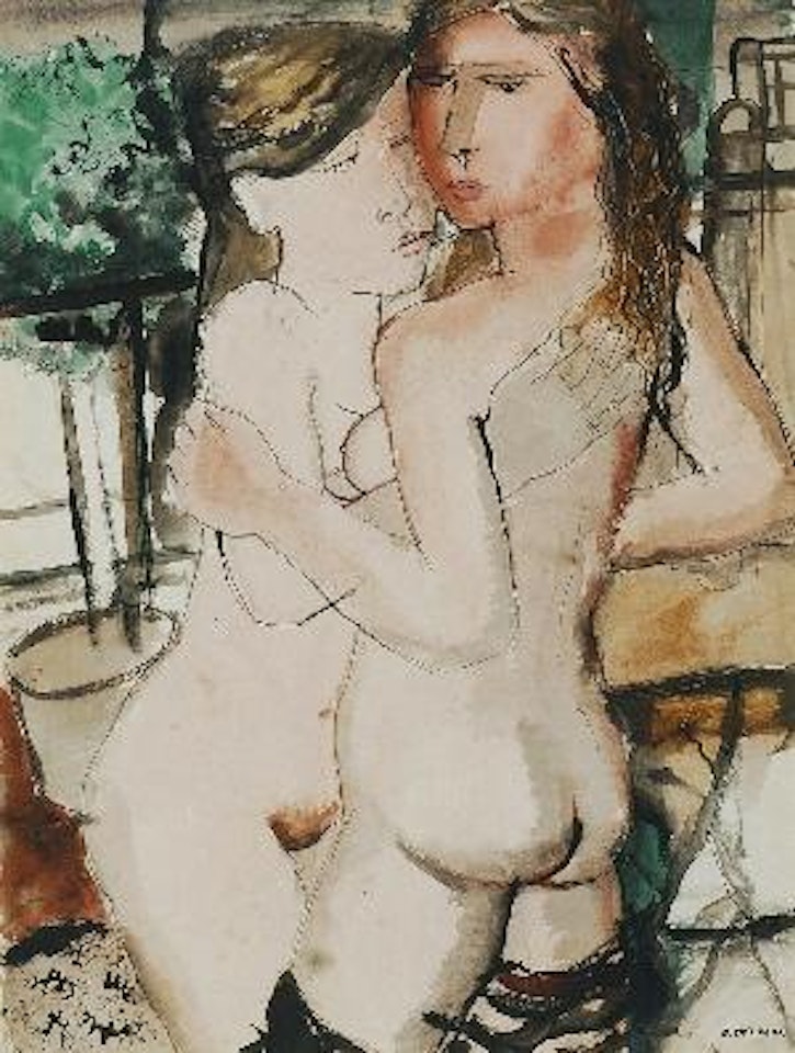Les amies (la danse) by Paul Delvaux