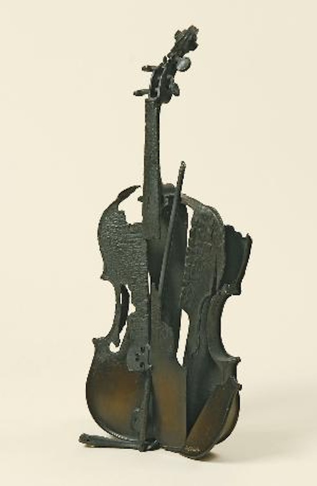 Sans Titre - Violon brule by Arman
