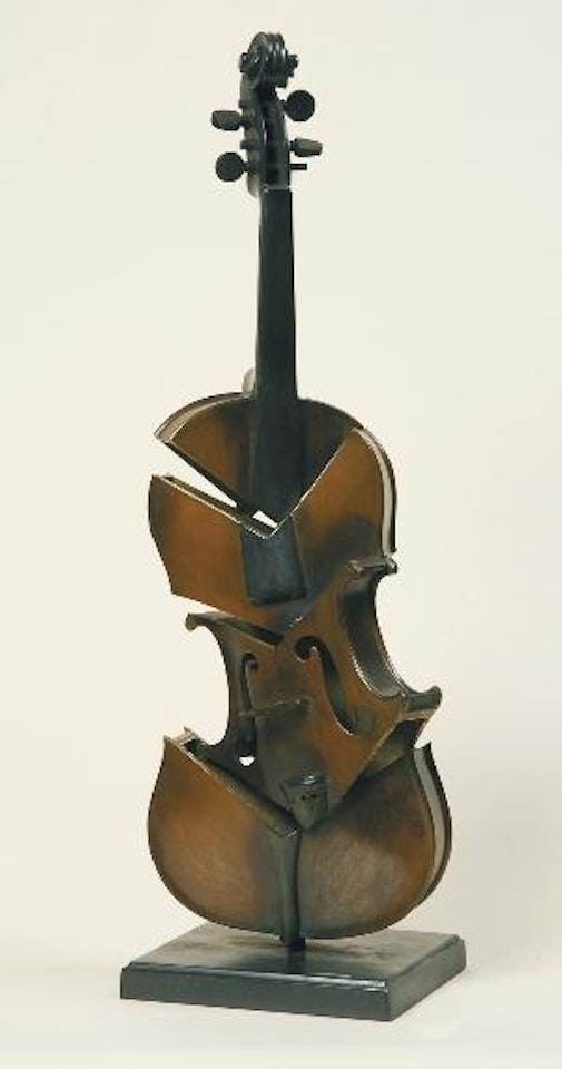 Violon coupe II - Hommage a Picasso by Arman