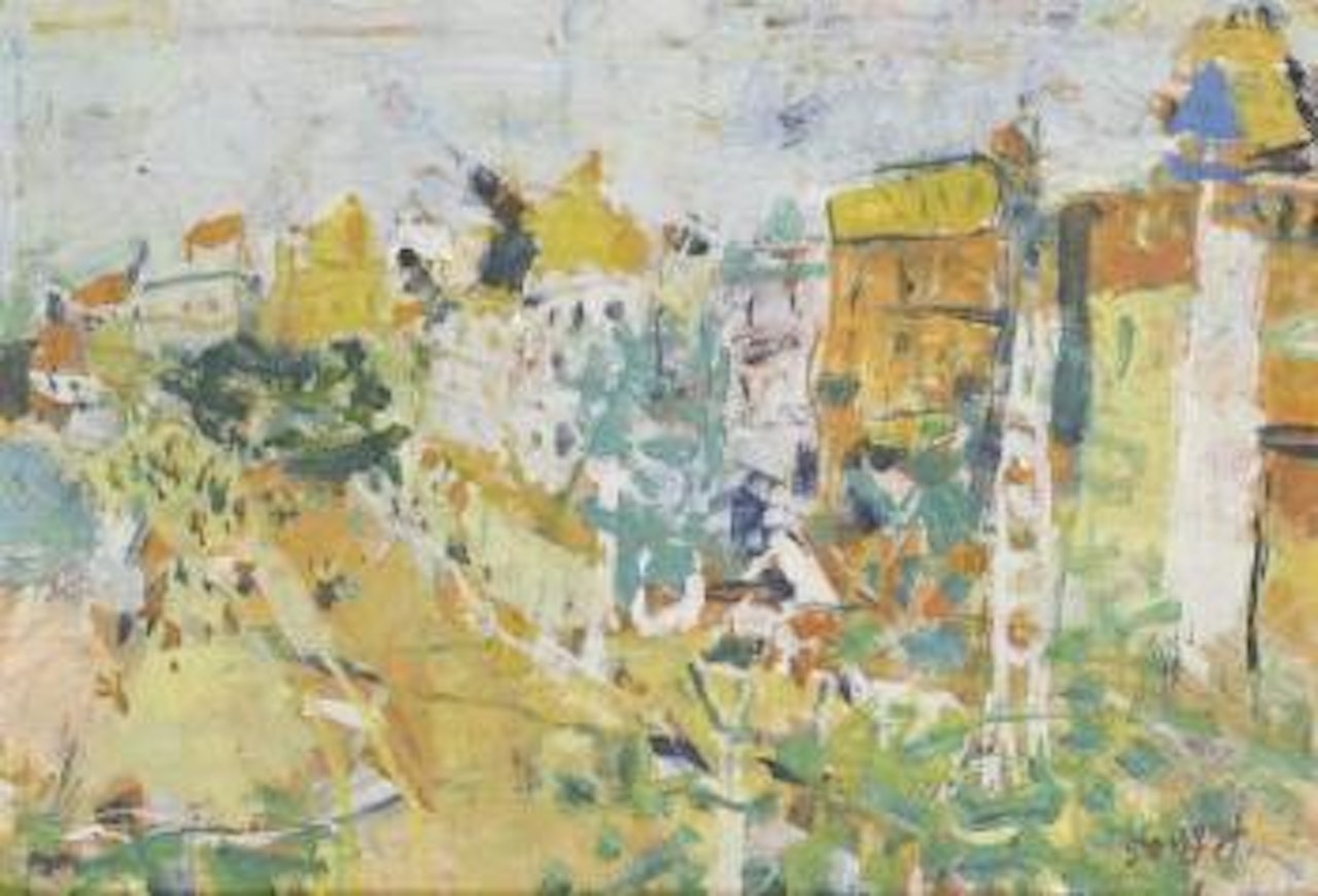 La croisette à Cannes by Jean Pougny