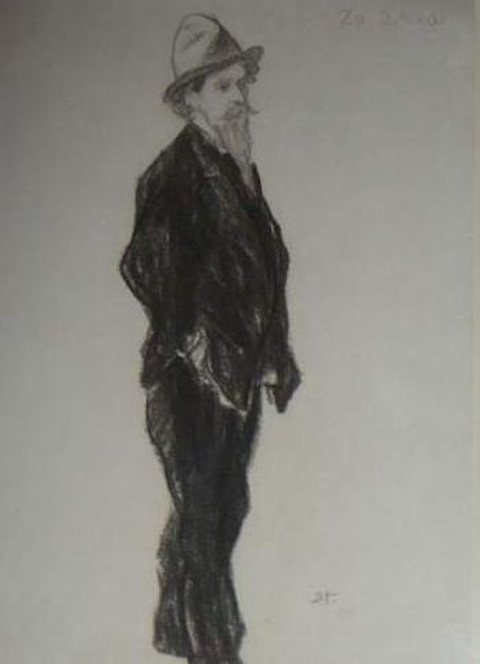 Zo D'Axa by Théophile Alexandre Steinlen