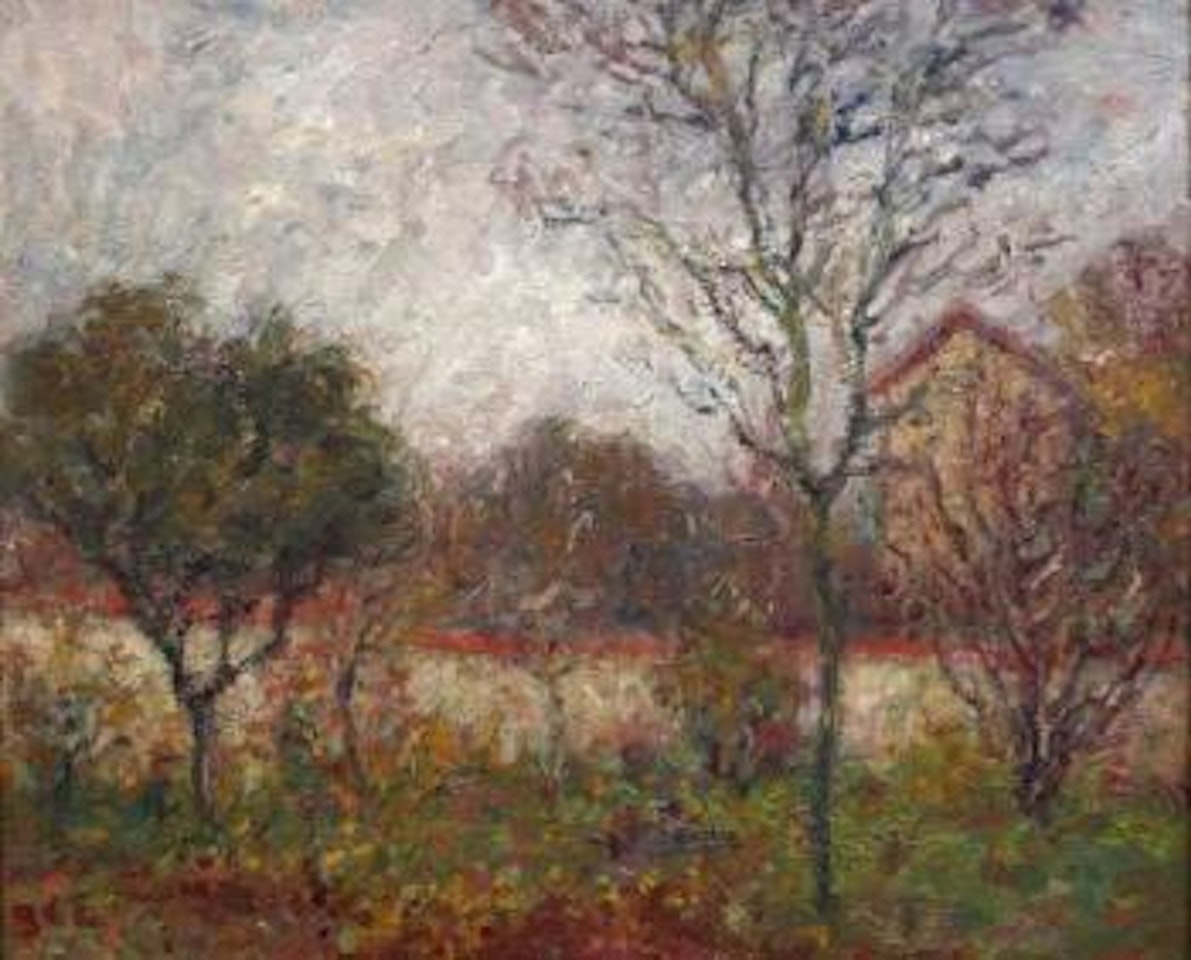 Le verger pres de la maison by Georges d’Espagnat