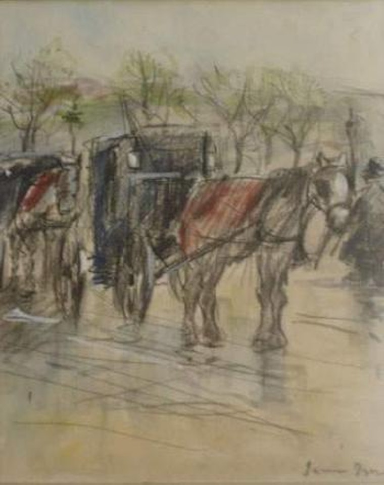 Les calechs by Isaac Israels