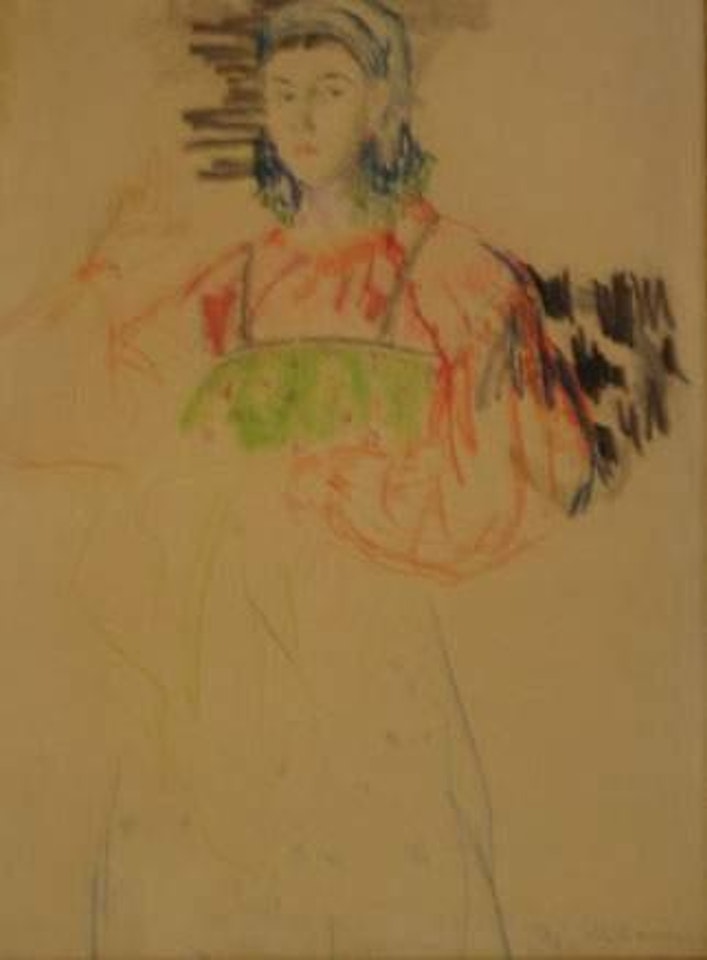 Portrait de paysanne russe by Filip Malyavin