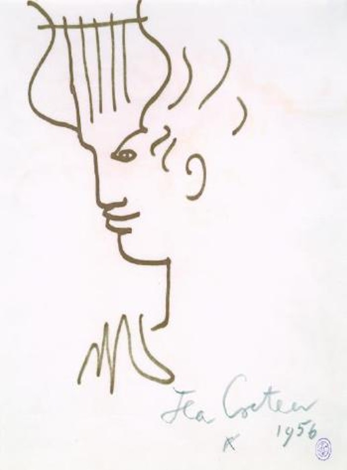 Orphee a la lyre by Jean Cocteau