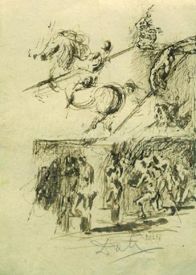 Cavaller by Salvador Dali