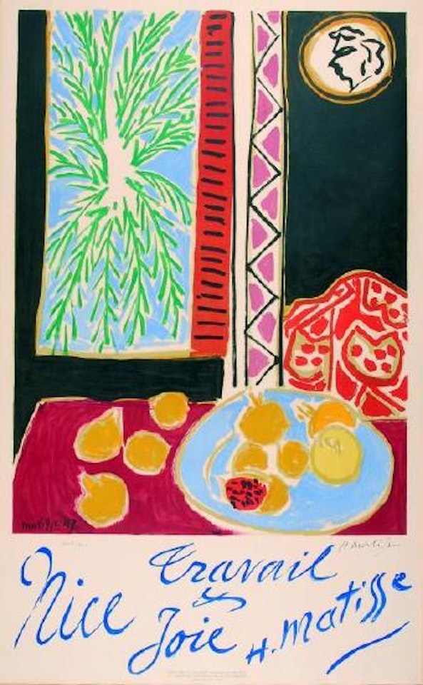 Plakat: Nice travaille et jole by Henri Matisse