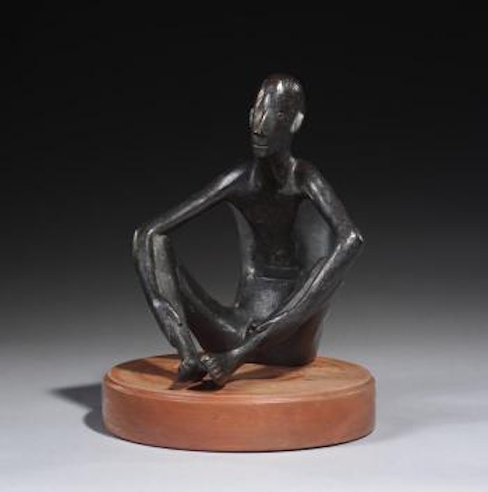 Hockender Knabe by Gerhard Marcks