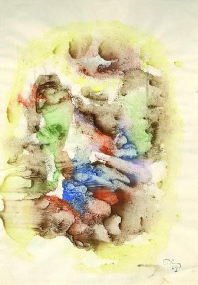Ohne Titel by Mark Tobey