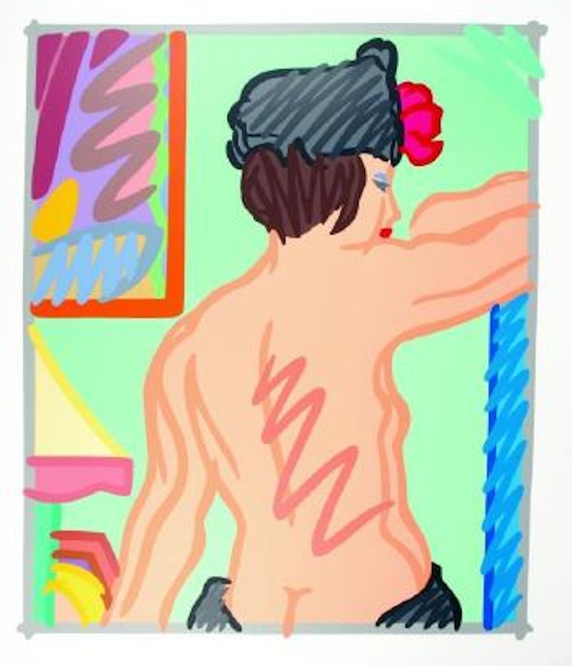 Judy with black hat by Tom Wesselmann