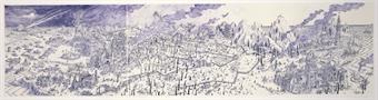 Print for a Politician (purple & cream) by Grayson Perry