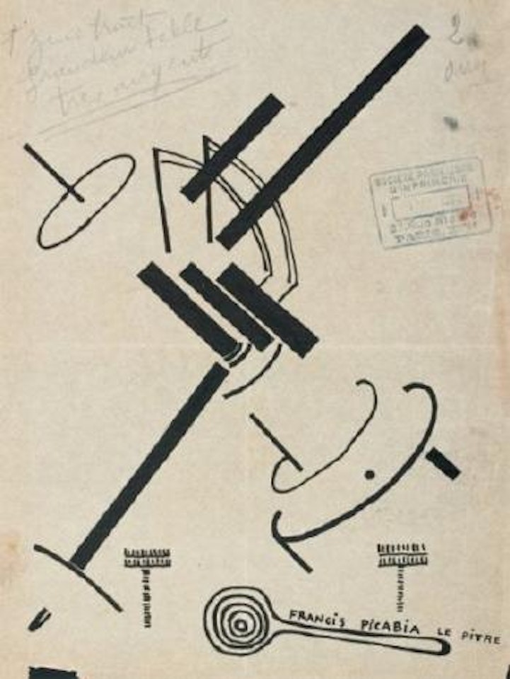 Le pitre by Francis Picabia