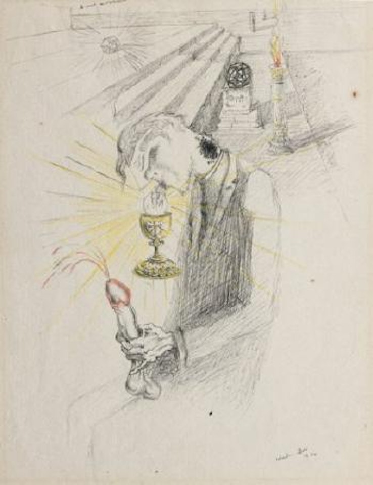 Le grand masturbateur by Salvador Dali