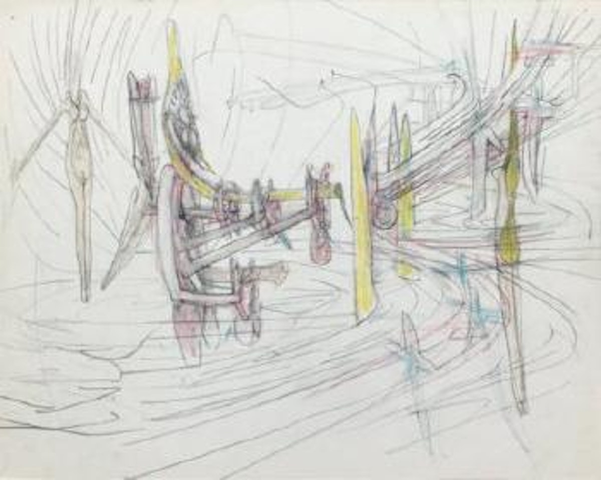 Composition futuriste by Roberto Matta